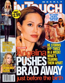 Illustration for article titled This Week In Tabloids: Jamie Lynn Is Jilted, Angelina Is Hormonal